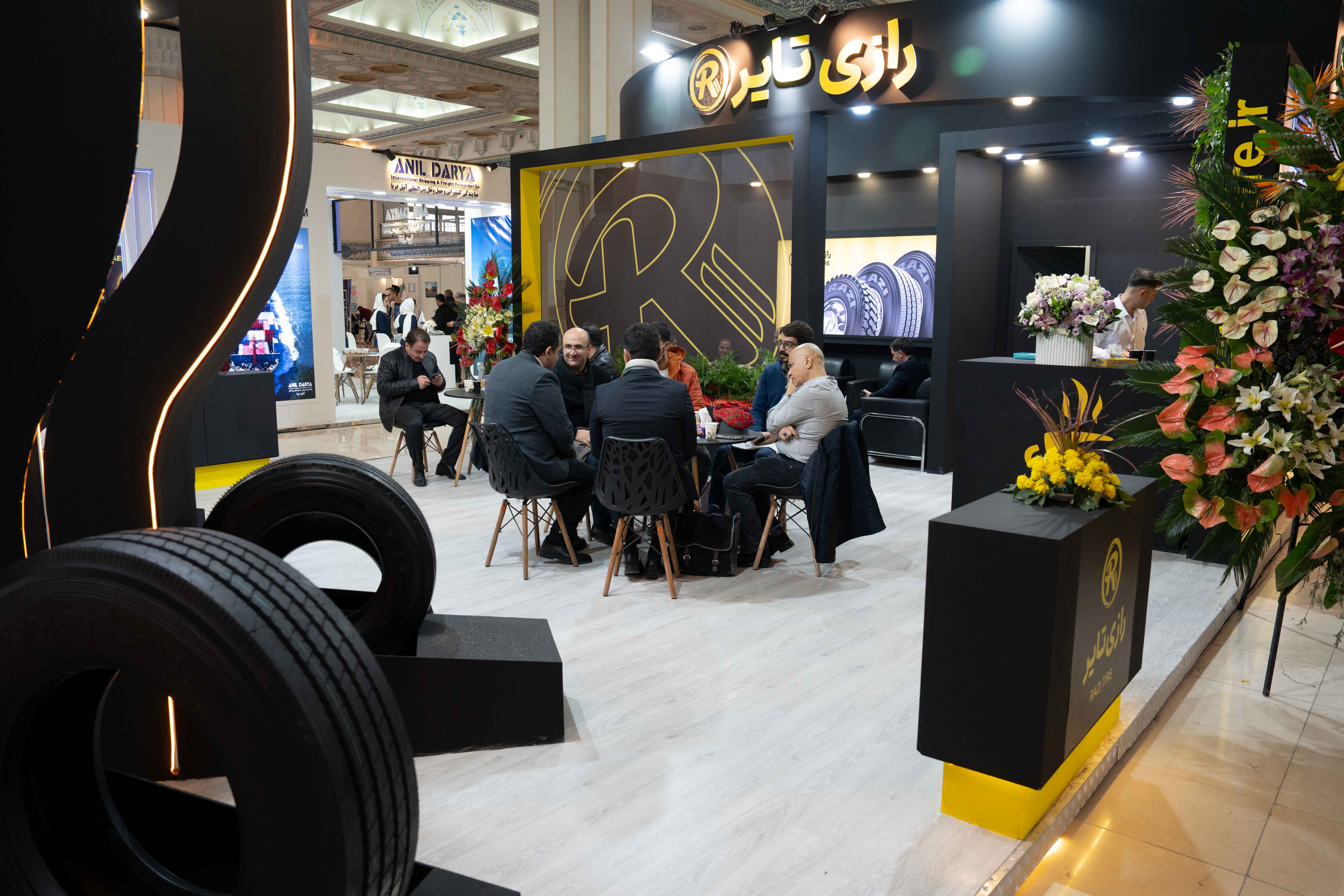 شرکت در نمایشگاه بین المللی حمل و نقل، لجستیک و صنایع وابسته در مصلی تهران